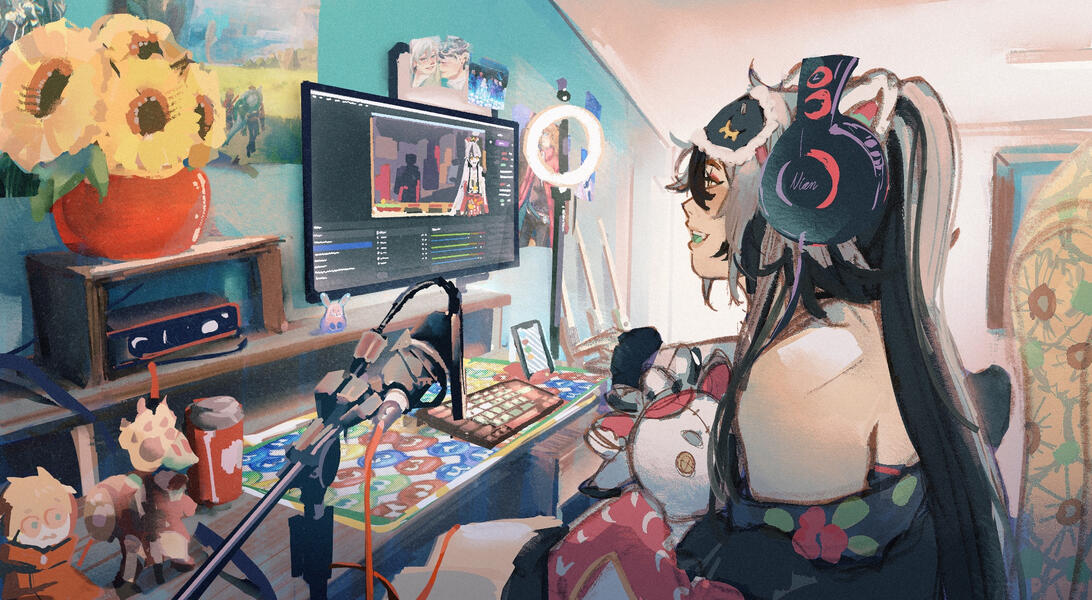 Commission for NianNianWorld @ Twitch